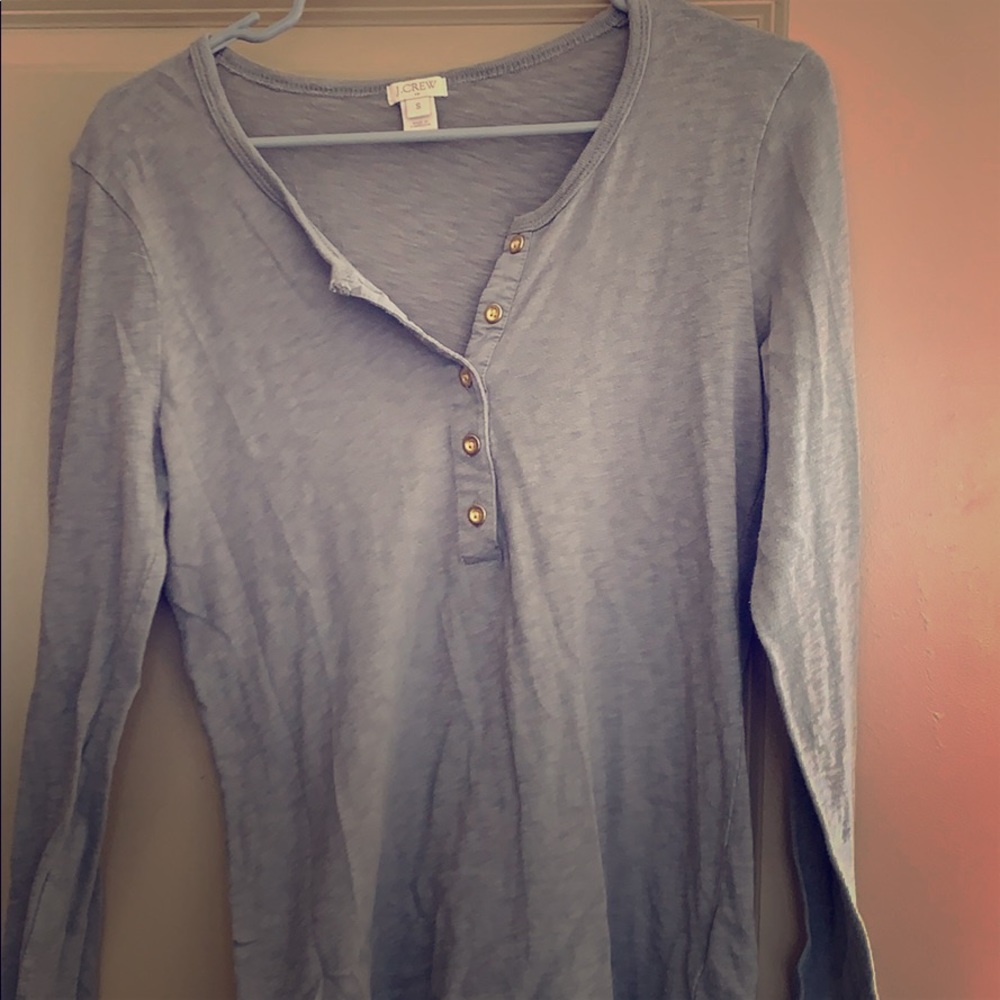 J crew long sleeve tee